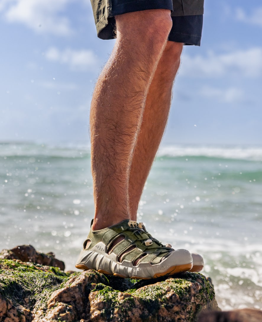 Men's Hyperport H2 Sandal Black Stardust | Keen