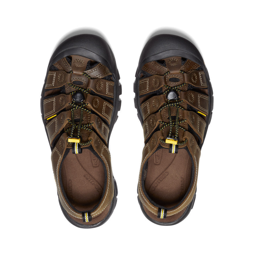 Men's Newport Leather Sandal Bison | Keen