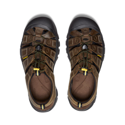 Men's Newport Leather Sandal Wide Bison | Keen