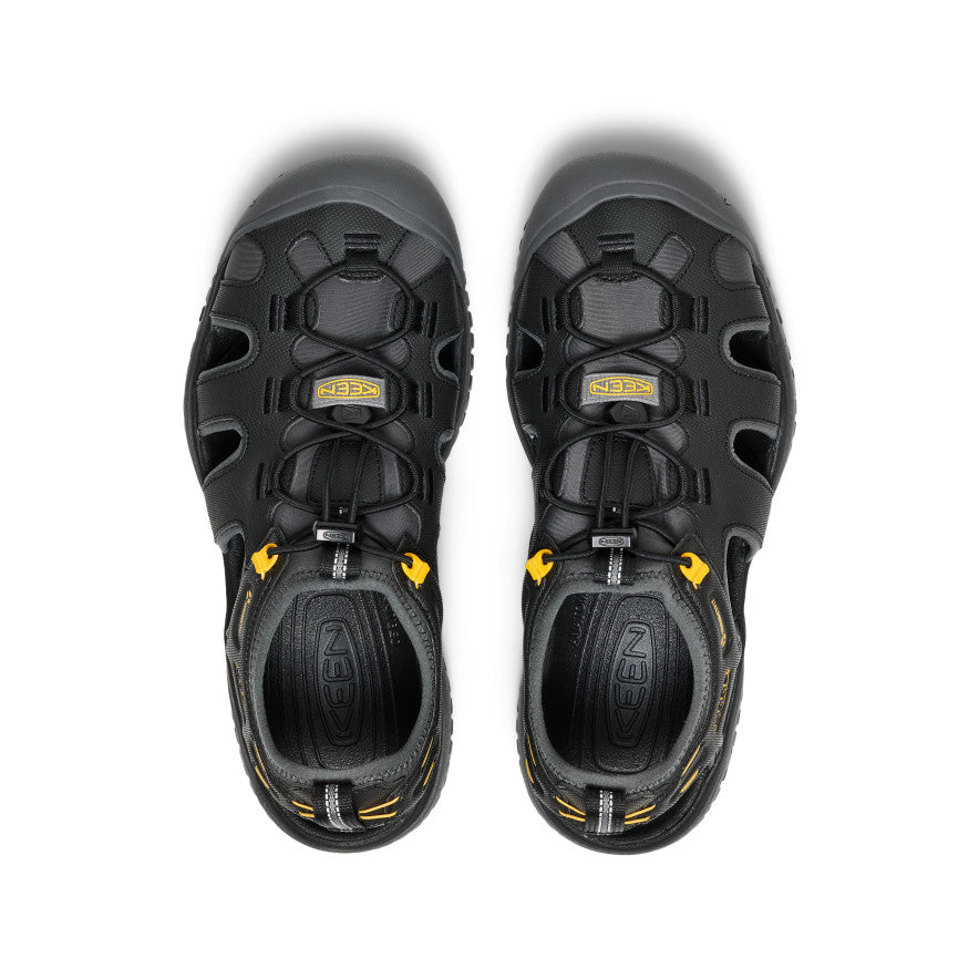 Men's SOLR Sandal Black/Gold | Keen