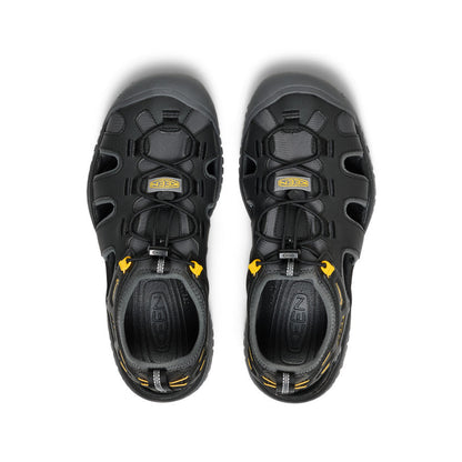 Men's SOLR Sandal Black/Gold | Keen