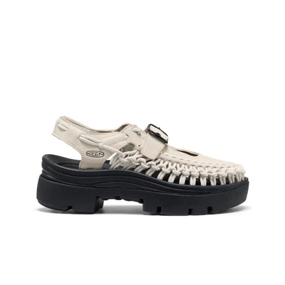 All Gender UNEEK PLT Mary Jane Sneaker Birch Smooth Lea | Keen