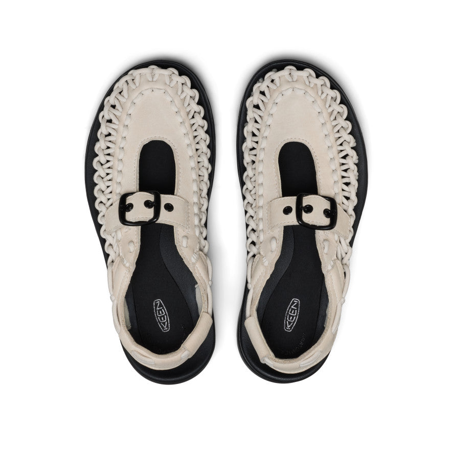 All Gender UNEEK PLT Mary Jane Sneaker Birch Smooth Lea | Keen