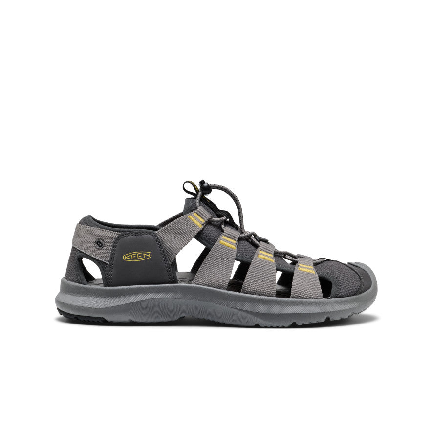 Men's Seanik H2 Sandal Steel Grey/Cream Gold | Keen