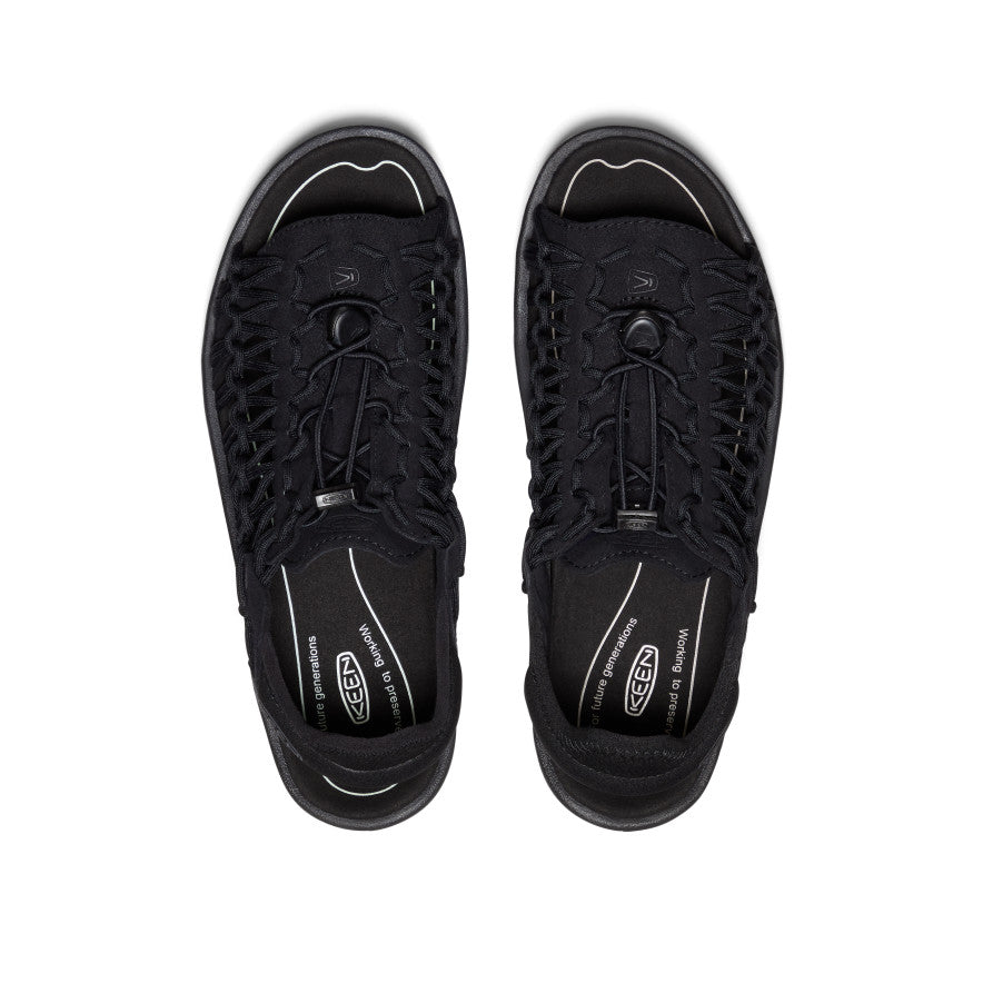 Men's UNEEK II Open Toe Black/Black | Keen