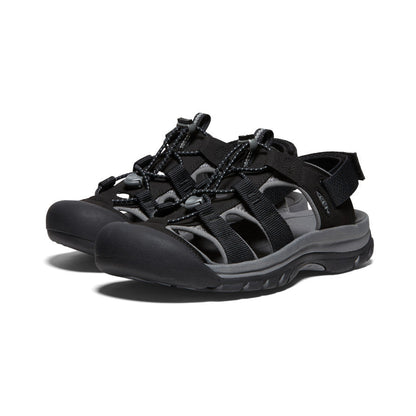 Men's Rapids H2 Sandal Black/Steel Grey | Keen