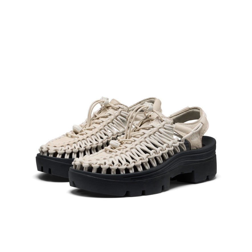 All Gender UNEEK PLT Sneaker Birch Smooth Lea | Keen