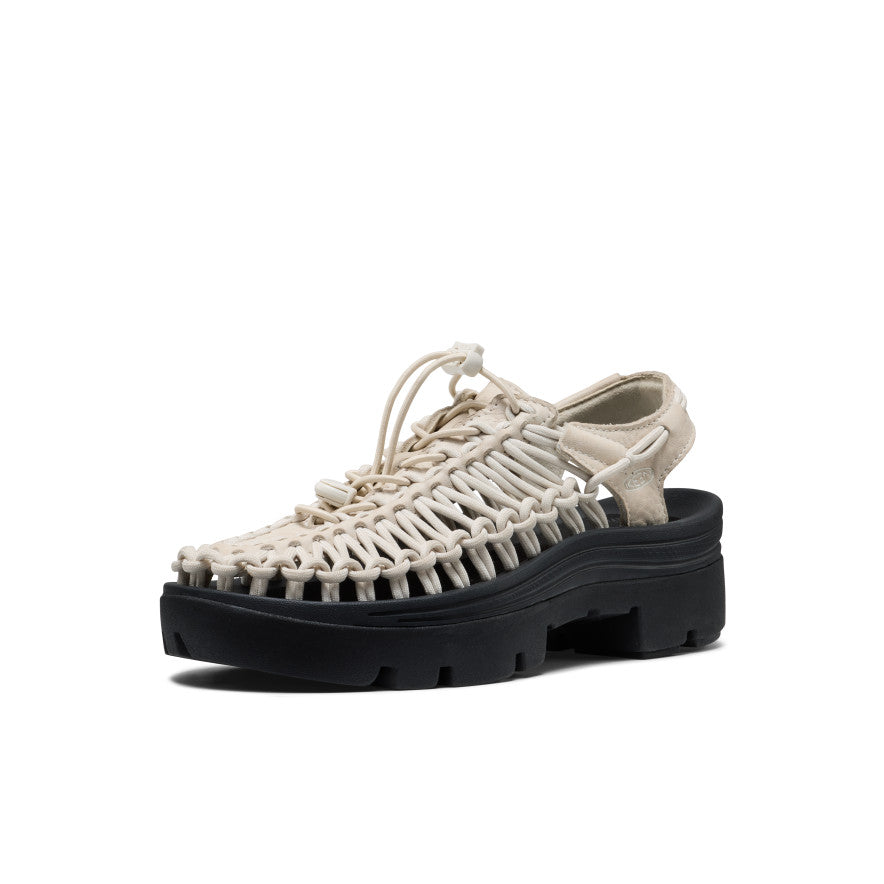 All Gender UNEEK PLT Sneaker Birch Smooth Lea | Keen