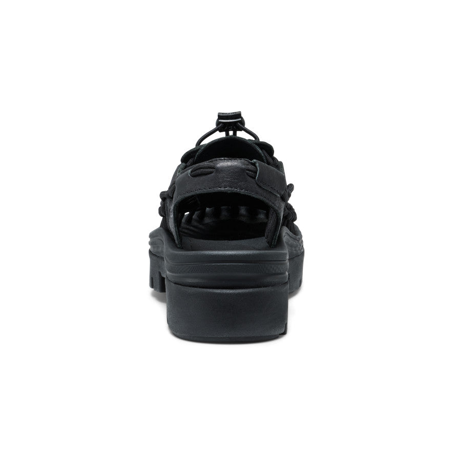 All Gender UNEEK PLT Sneaker Black Smooth Lea | Keen