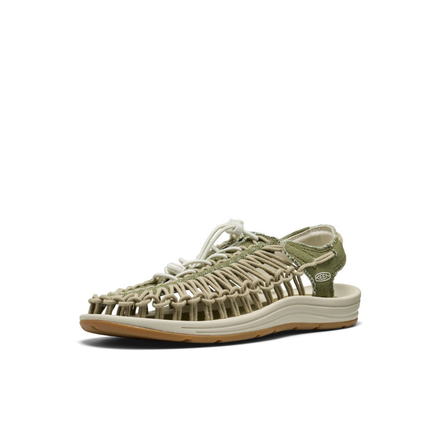 Men's UNEEK Canvas Martini Olive/Birch | Keen