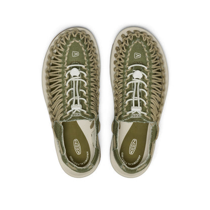 Men's UNEEK Canvas Martini Olive/Birch | Keen
