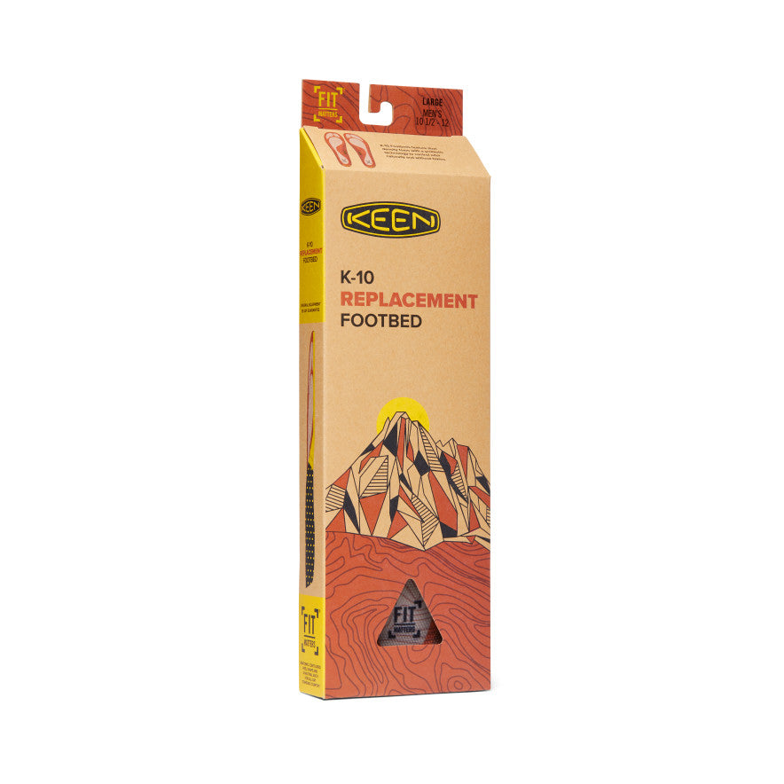 Men's Outdoor K-10 Replacement Insole Burnt Orange | Keen