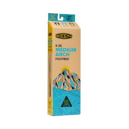 Men's Outdoor K-30 Medium Arch Insole Blue | Keen