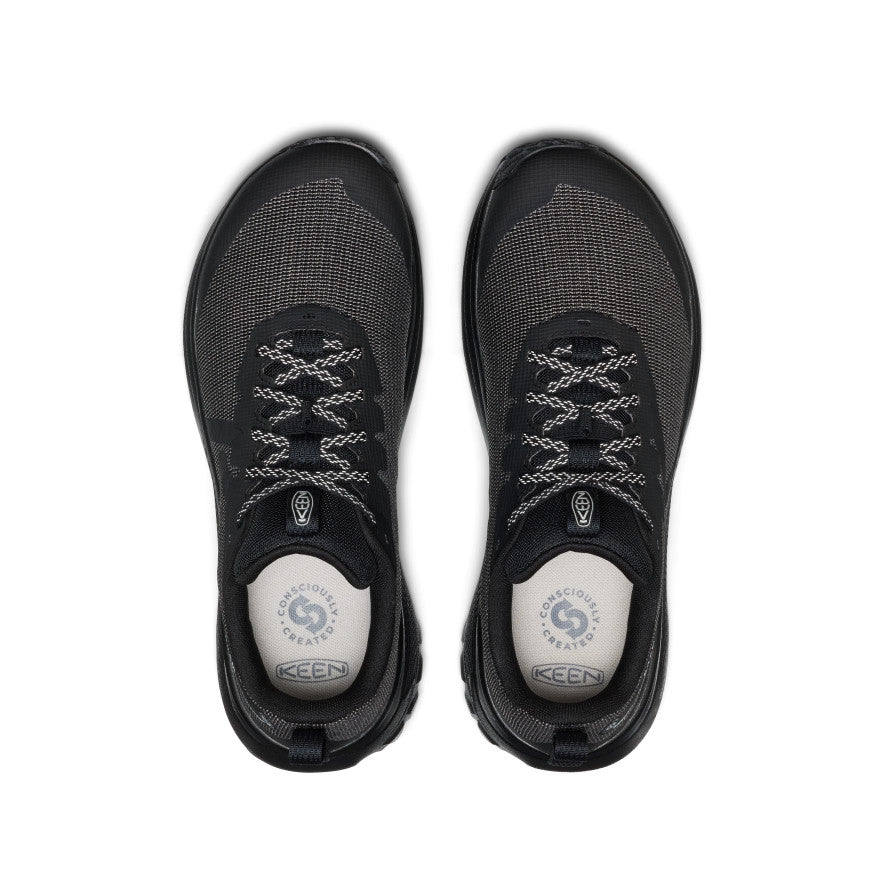 Men's Roam Trail Running Shoe Black/Black | Keen