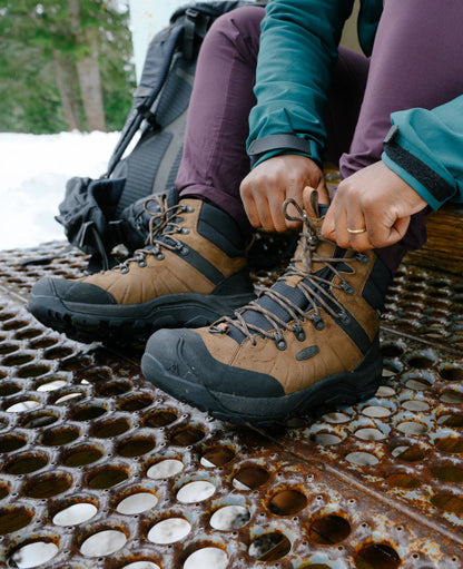 Men's Revel IV Polar Waterproof Boot Black/Lemon Curry | Keen