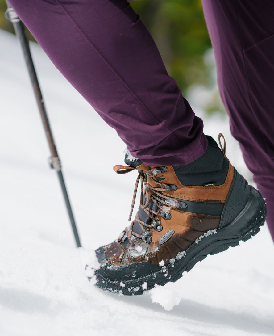 Men's Revel IV Polar Waterproof Boot Black/Lemon Curry | Keen
