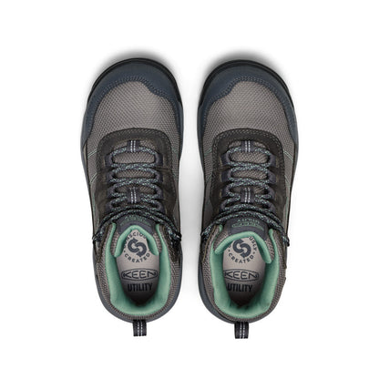 Women's Skokie Waterproof Work Boot (Carbon Toe) Magnet/Black | Keen