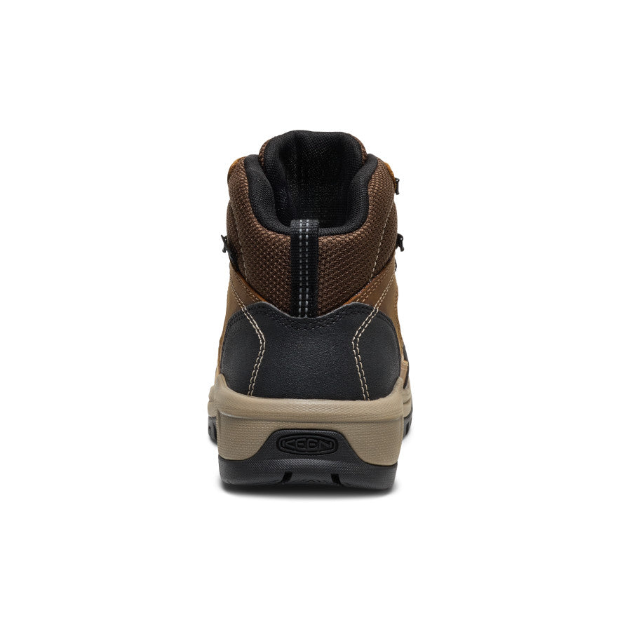 Women's Skokie Waterproof Work Boot (Soft Toe) Bison/Black | Keen