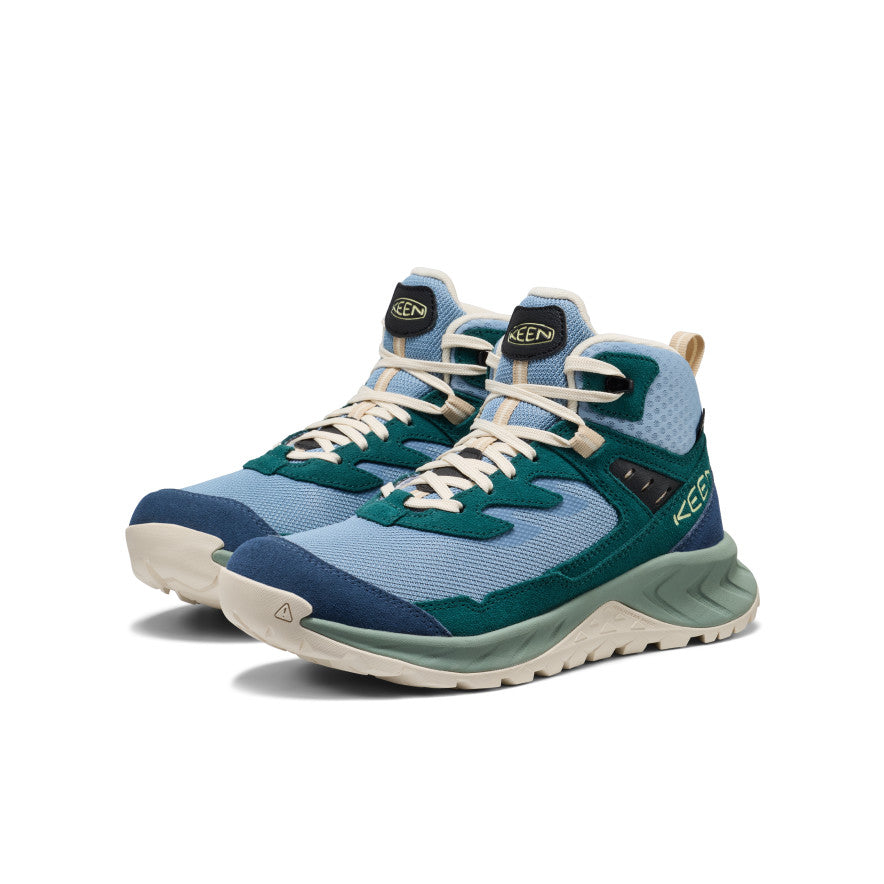 Women's Hightrail Waterproof Hiking Boot Mediterranea/Birch | Keen