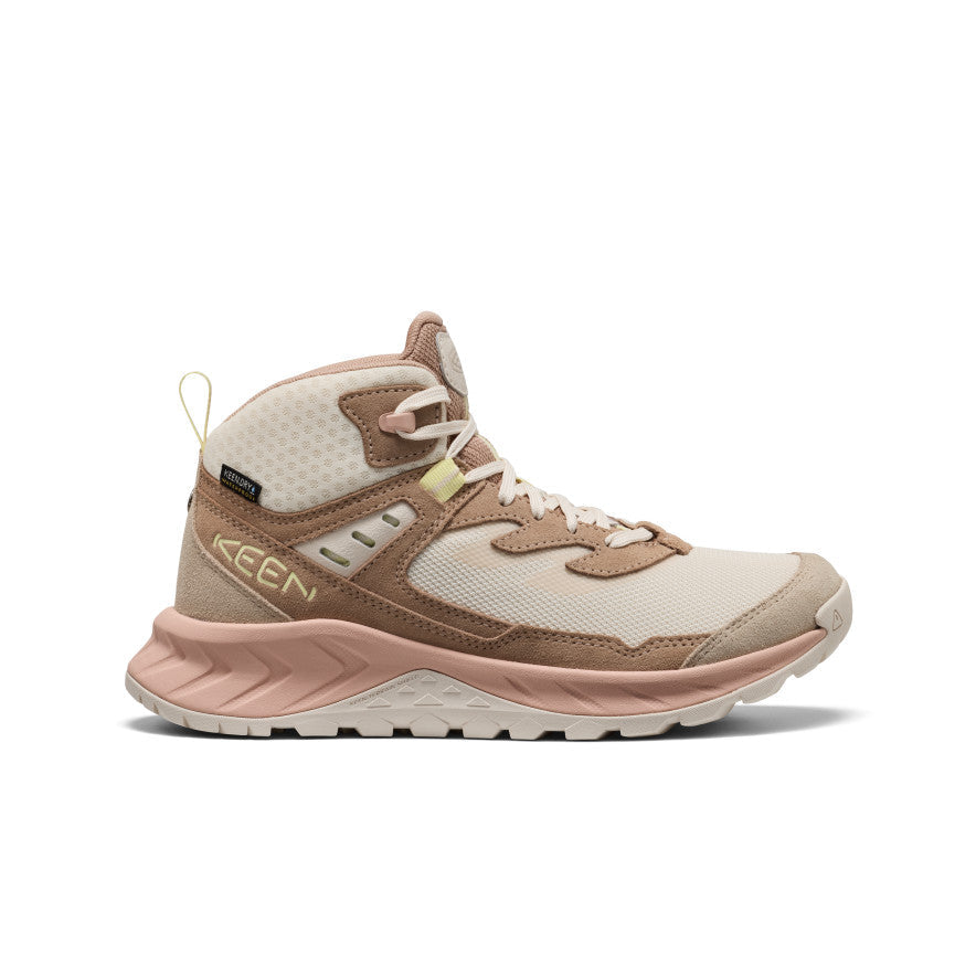 Women's Hightrail Waterproof Hiking Boot Warm Taupe/Birch | Keen