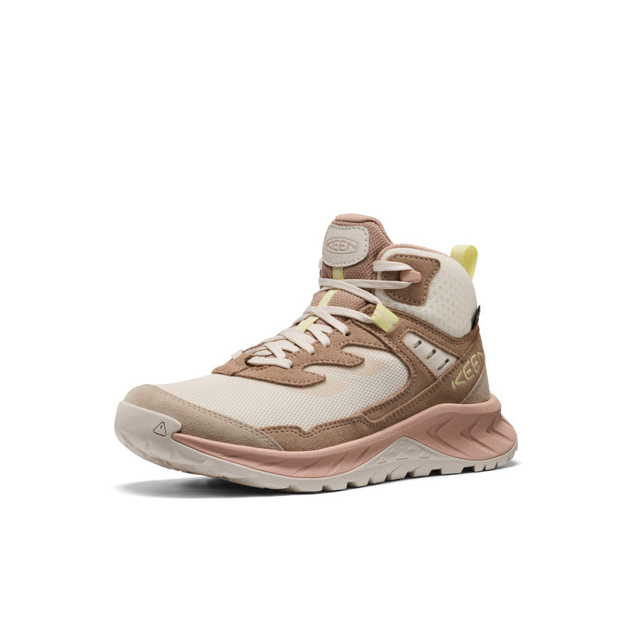 Women's Hightrail Waterproof Hiking Boot Warm Taupe/Birch | Keen