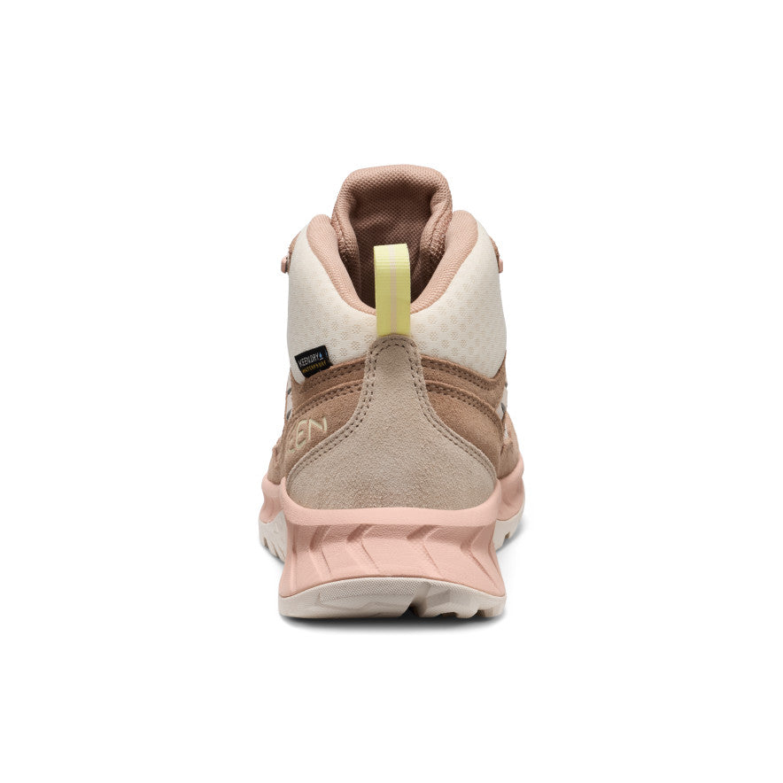 Women's Hightrail Waterproof Hiking Boot Warm Taupe/Birch | Keen