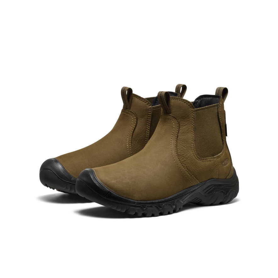 Women's Greta II Waterproof Chelsea Dark Olive/Black | Keen