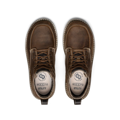 Women's San Jose 6" Waterproof Boot (Aluminum Toe) Cascade Brown/Gum | Keen