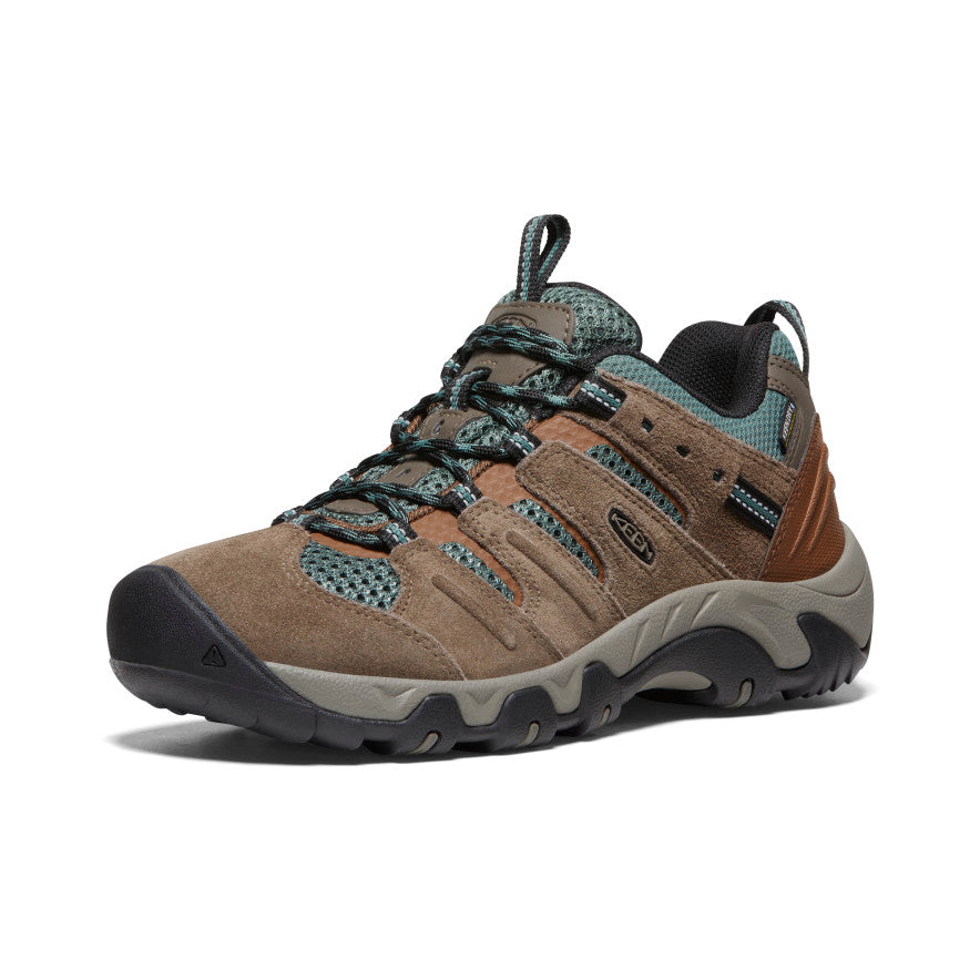 Women's Headout Waterproof Hiking Shoe Shitake/Dark Forest | Keen