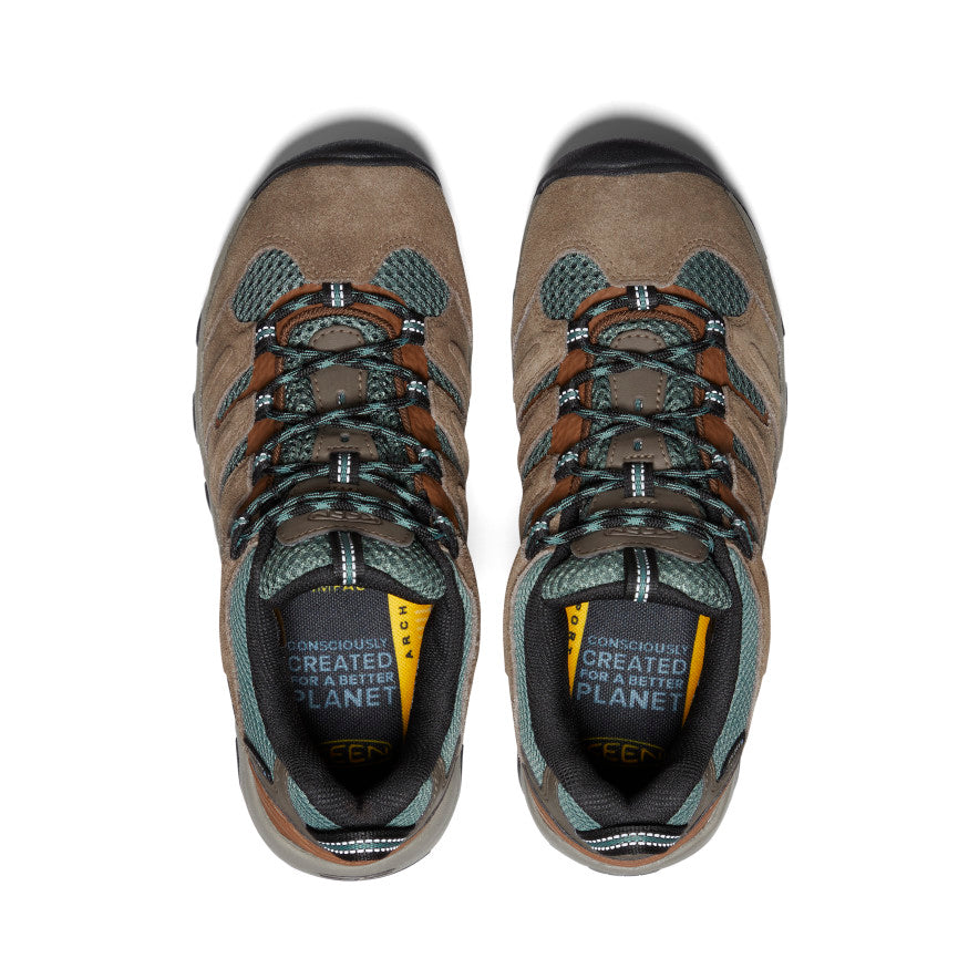 Women's Headout Waterproof Hiking Shoe Shitake/Dark Forest | Keen