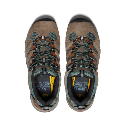 Women's Headout Waterproof Hiking Shoe Shitake/Dark Forest | Keen