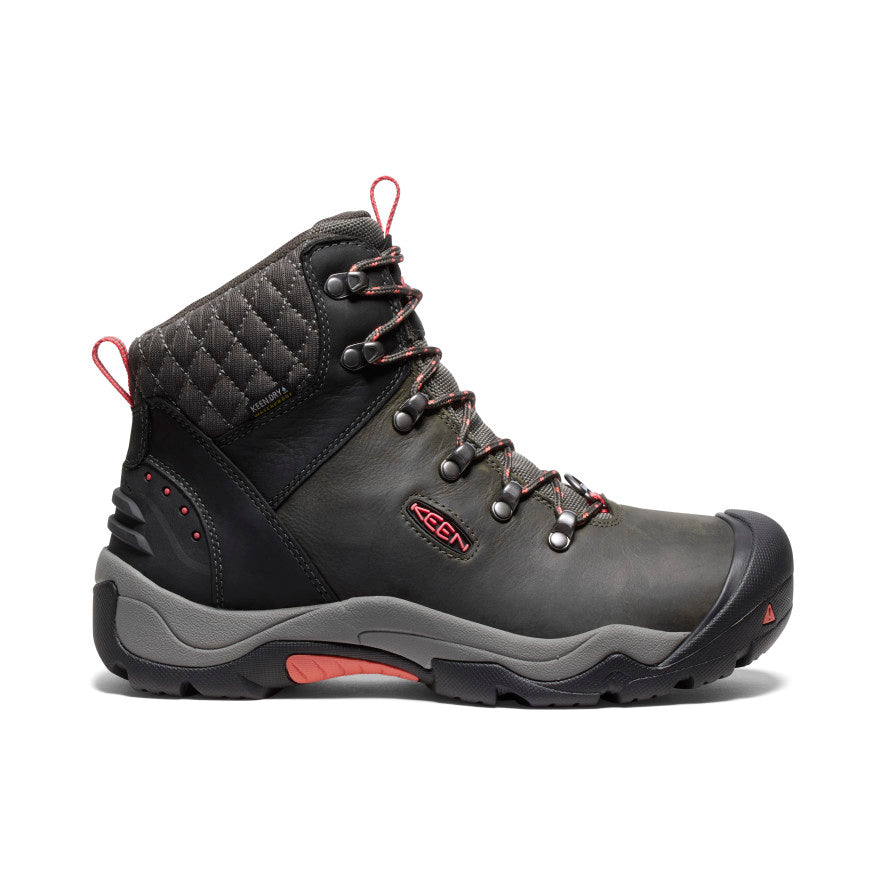 Women's Revel III Waterproof Winter Boot Black/Rose | Keen