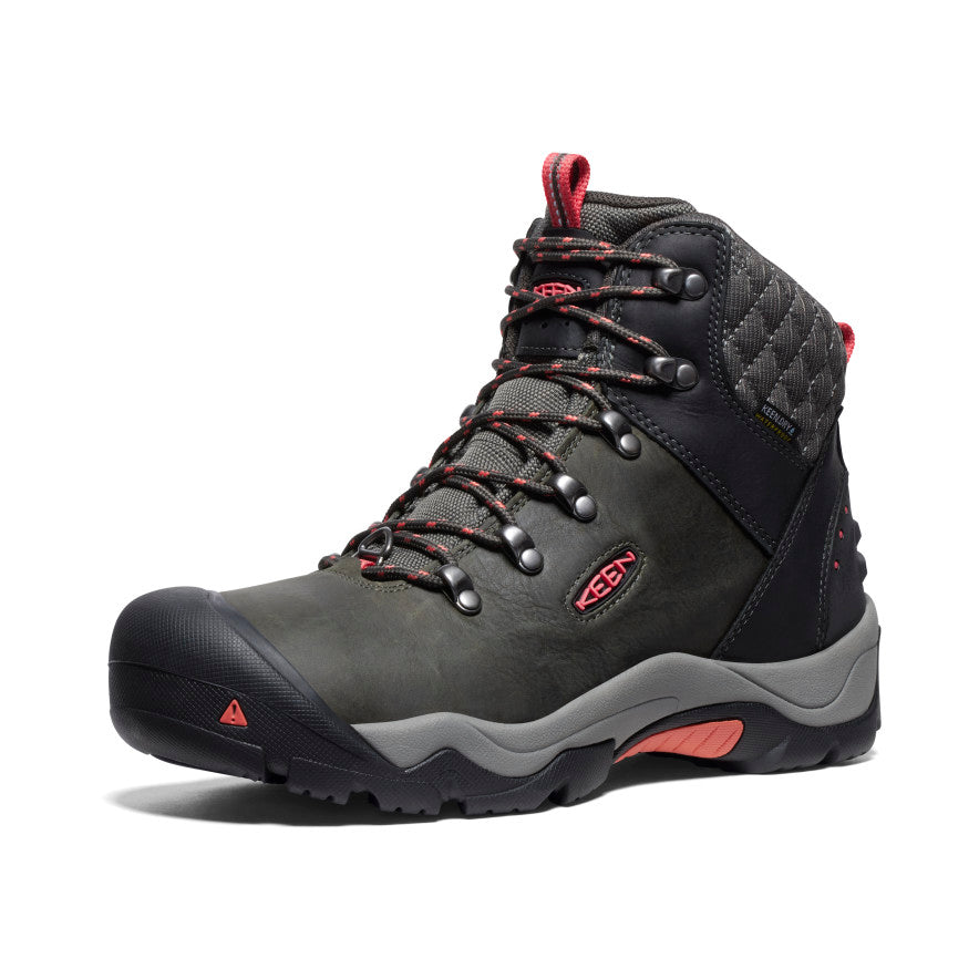 Women's Revel III Waterproof Winter Boot Black/Rose | Keen