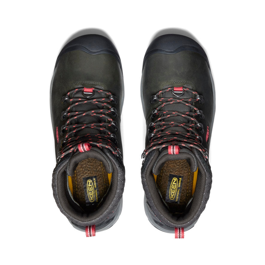 Women's Revel III Waterproof Winter Boot Black/Rose | Keen