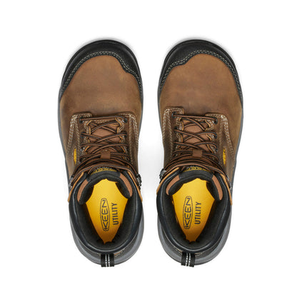 Women's Evanston 6" Waterproof Boot (Carbon Toe) Bison/Black | Keen