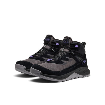 Women's Hightrail Polar Waterproof Hiking Boot Black/Aster Purple | Keen