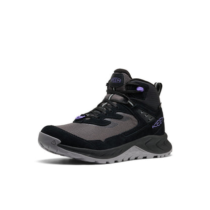 Women's Hightrail Polar Waterproof Hiking Boot Black/Aster Purple | Keen