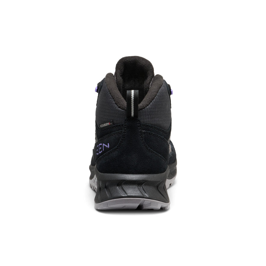 Women's Hightrail Polar Waterproof Hiking Boot Black/Aster Purple | Keen