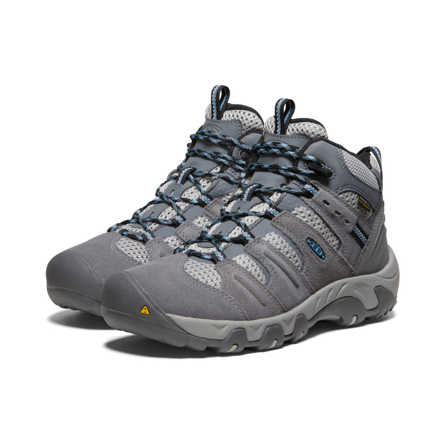 Women's Headout Waterproof Hiking Boot Steel Grey/Blue Heaven | Keen