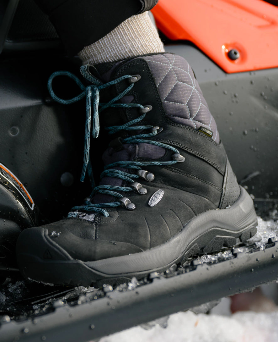 Women's Revel IV High Polar Waterproof Boot Black/North Atlantic | Keen