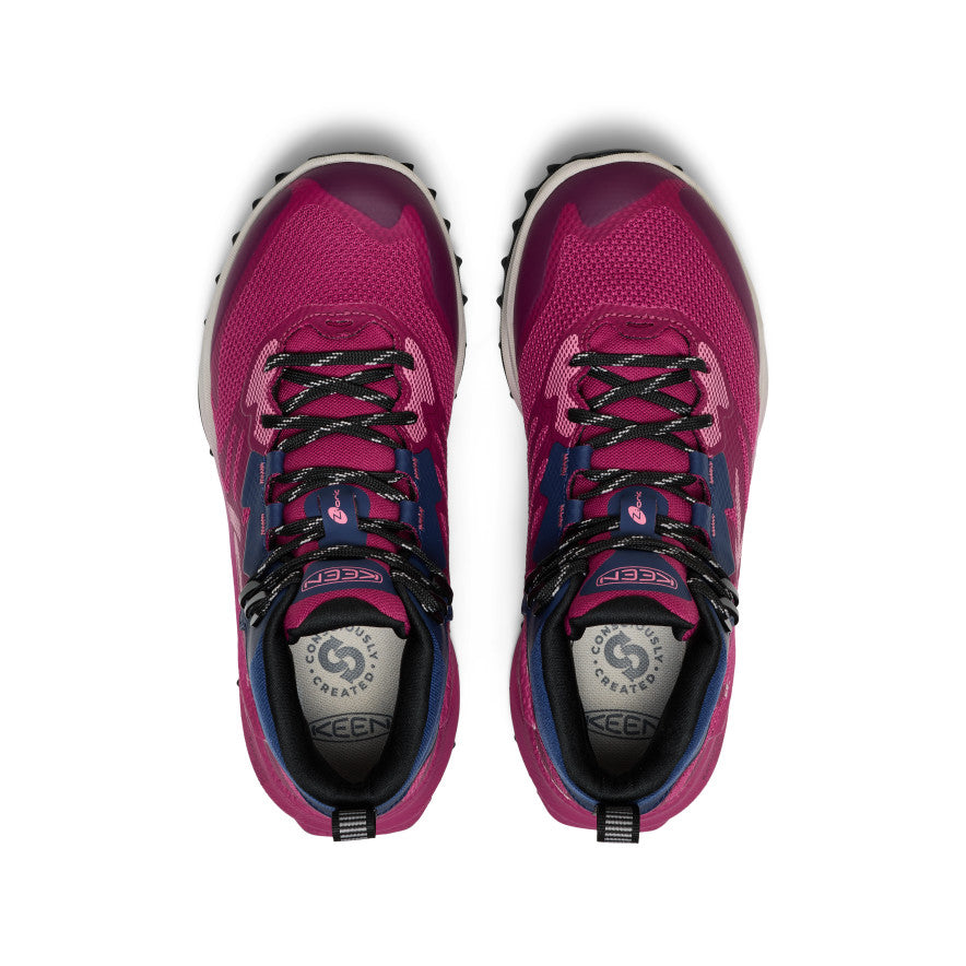 Women's Zionic NXT Waterproof Hiking Boot Beaujolais/Pink Lemonade | Keen