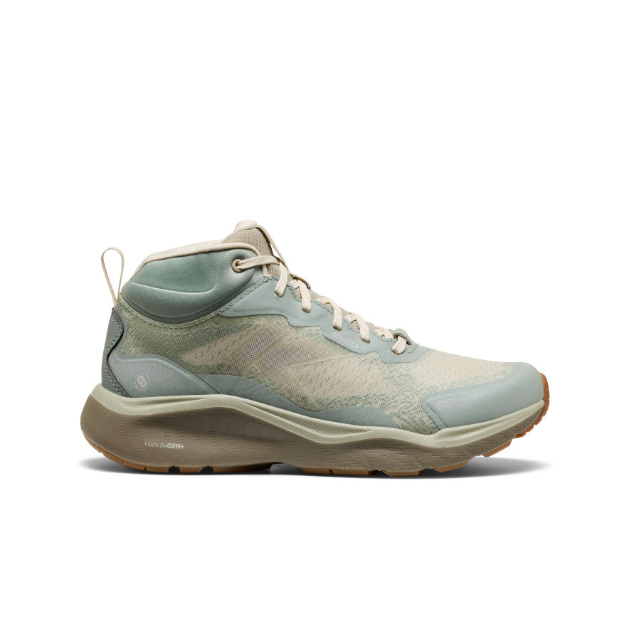 Women's Leiki Waterproof Hiking Boot Iceberg Green/Birch | Keen