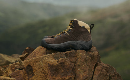 Women's Pyrenees Waterproof Hiking Boot x Mountain Research Mountain Research Brown | Keen