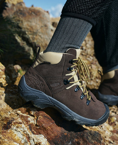 Women's Pyrenees Waterproof Hiking Boot x Mountain Research Mountain Research Brown | Keen