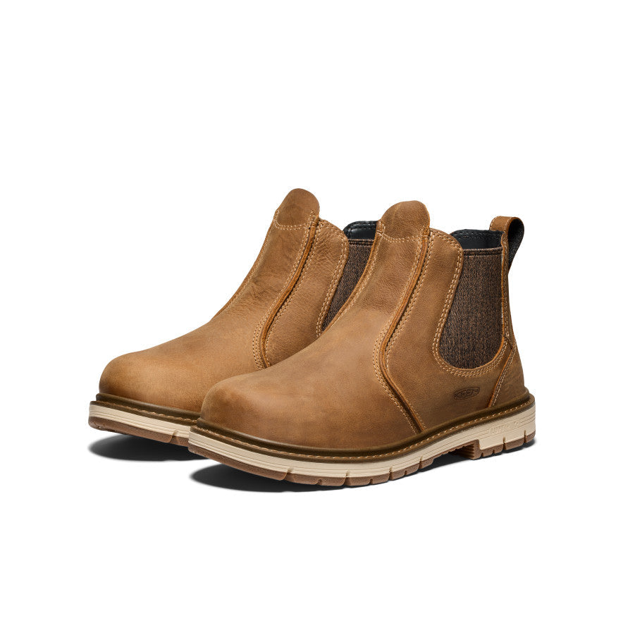 Women's San Jose Chelsea 90° Heel Boot (Soft Toe) Belgian/Gum | Keen