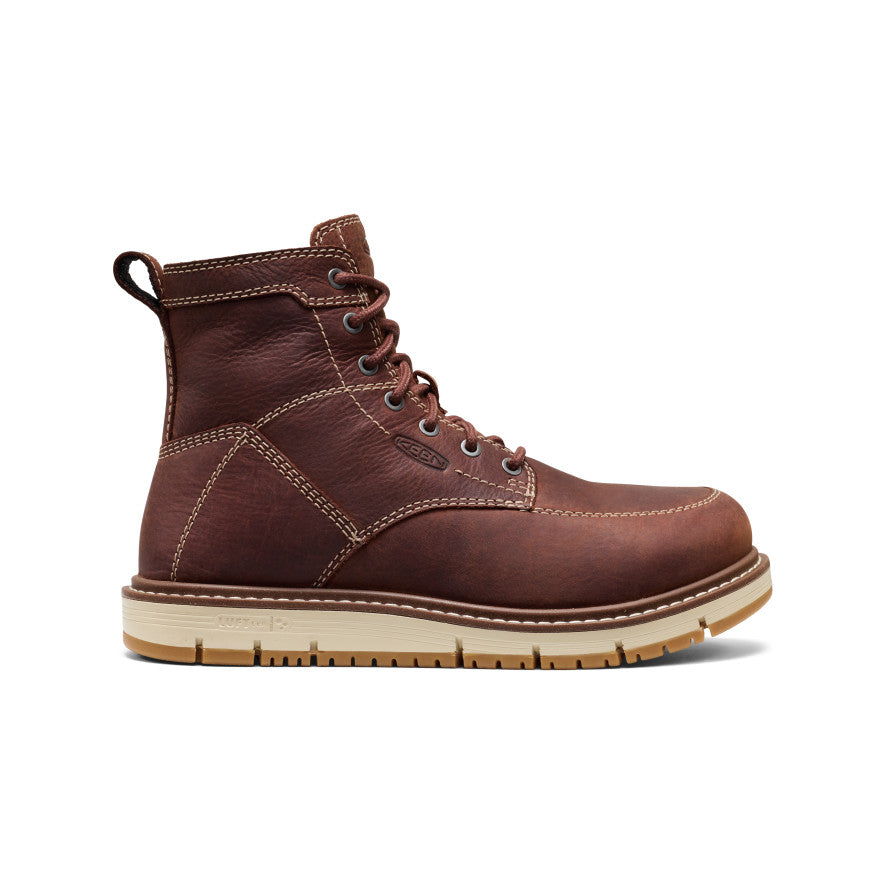 Women's San Jose 6" Boot (Aluminum Toe) Gingerbread/Gum | Keen