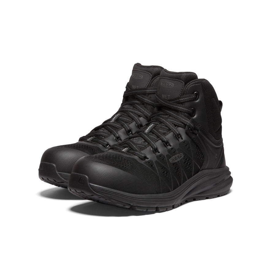 Women's Vista Energy Mid INT MET (Carbon Toe) Black/Raven | Keen