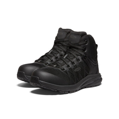 Women's Vista Energy Mid INT MET (Carbon Toe) Black/Raven | Keen