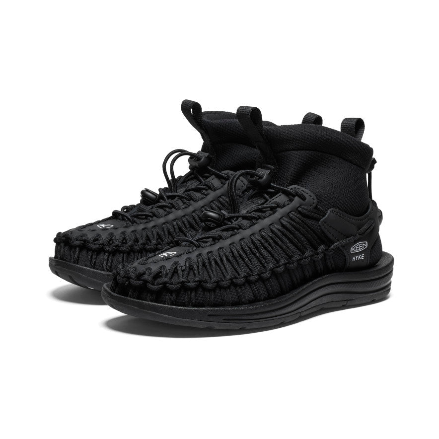 Women's UNEEK High Top x HYKE HYKE Black | Keen