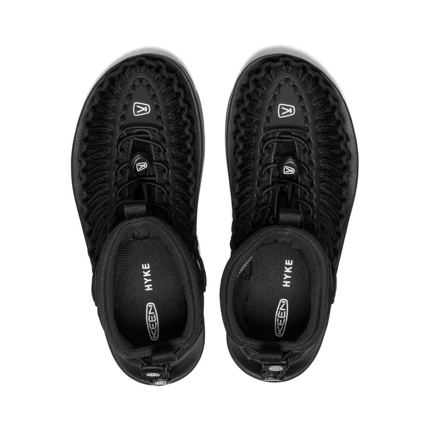 Women's UNEEK High Top x HYKE HYKE Black | Keen